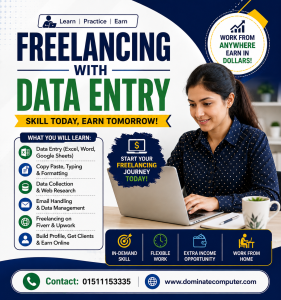Data entry freelancing
