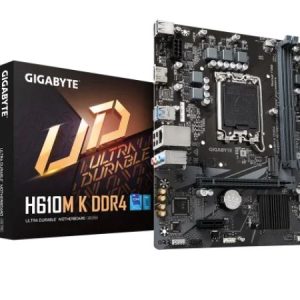 GIGABYTE H610M K DDR4 14TH, 13TH & 12TH Gen LGA1700 MICRO-ATX MOTHERBOARD